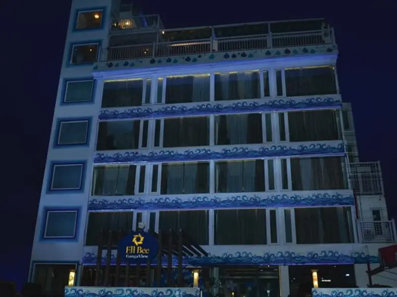 The Sitting Elephant - A Rooftop Restaurant Overlooking River Ganga