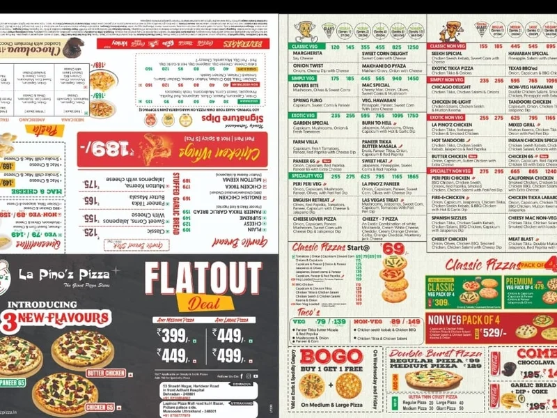 Lapino'z Pizza Dehradun, Shastri Nagar Uttarakhand