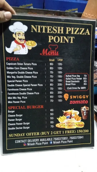 Nitesh pizza point