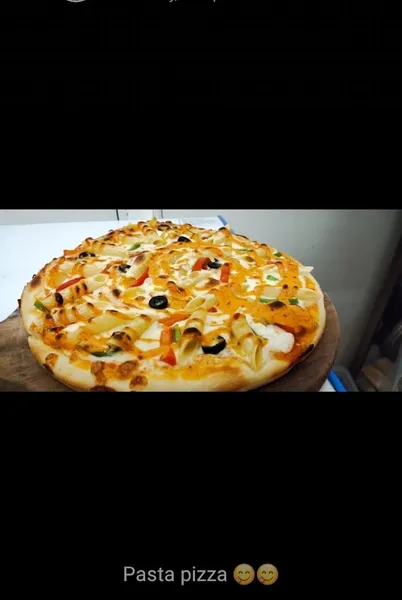 The delicious pizza