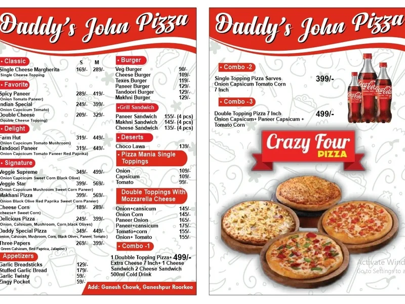 DADDY'S jhon pizza