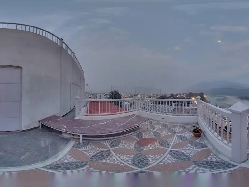 The Sitting Elephant - A Rooftop Restaurant Overlooking River Ganga