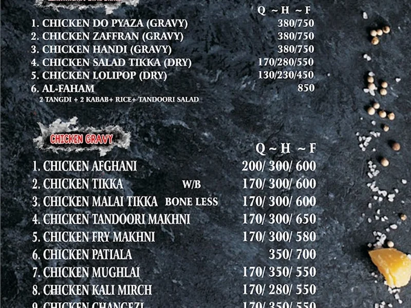 Zaffran Family' chicken Restaurant