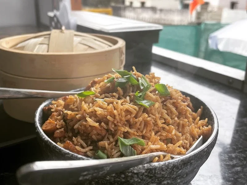 Rock and wood food truck