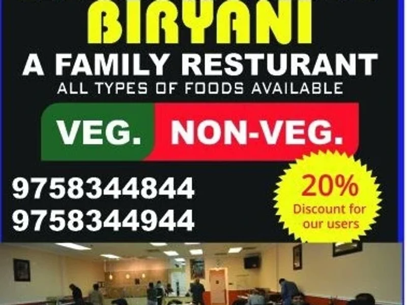 Real Hyderabadi Biriyani- VEG/Non Veg Family Restaurant in Roorkee