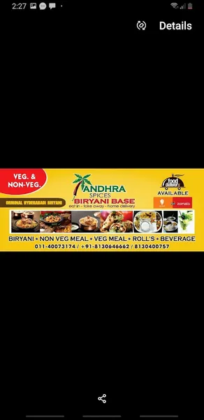 Andhra Spices Biryani Base