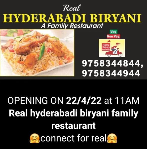 Real Hyderabadi Biriyani- VEG/Non Veg Family Restaurant in Roorkee