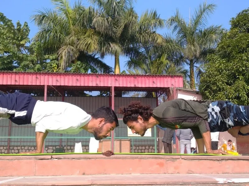 Parmarth Yoga studio haridwar