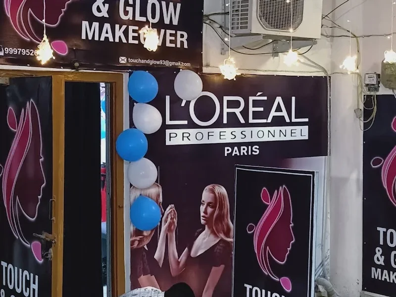 Touch &Glow makeover & hair treatment