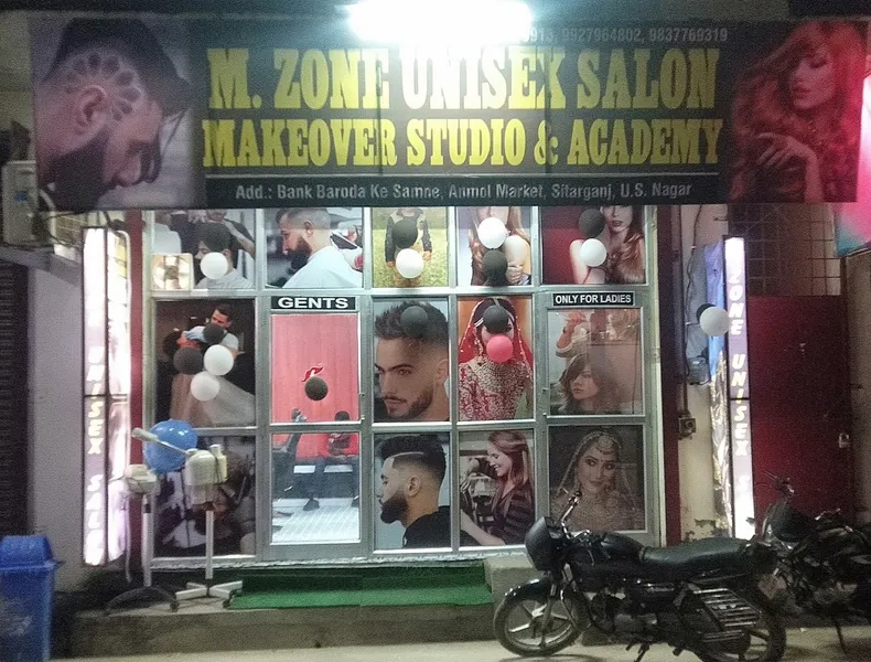 M. Zone unisex salon Makeover Studio and Academy