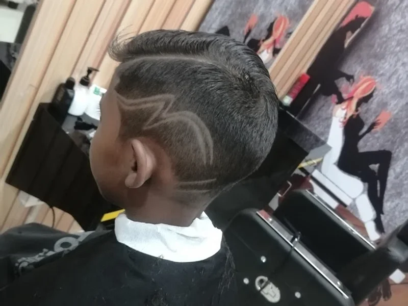 Glossy world of beauty family saloon