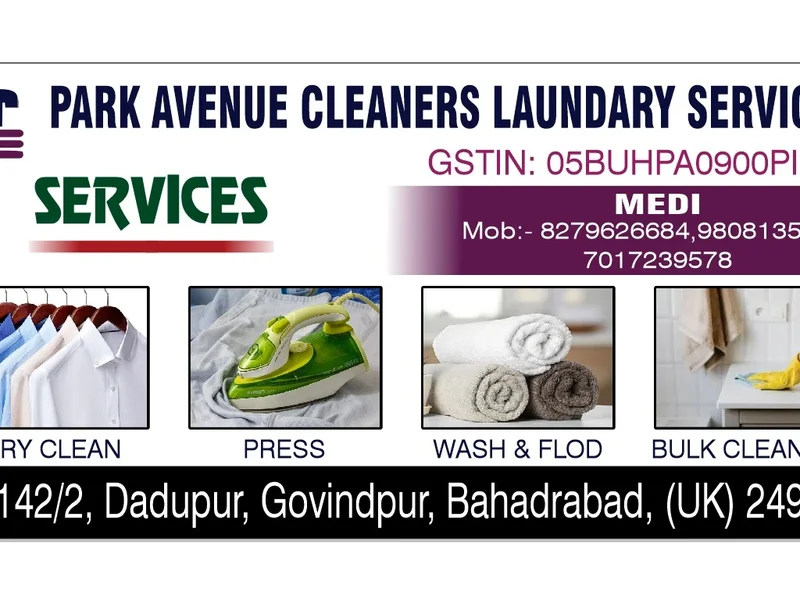 Park Avenue dry cleaners laundary sarvices