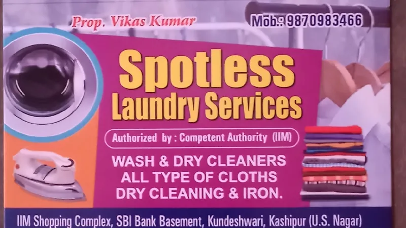 Spotless Laundry services