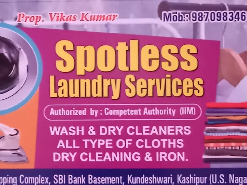 Spotless Laundry services