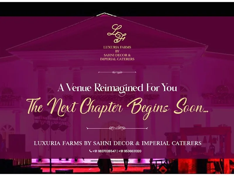 Luxuria Farms - by Sahni Decor & Imperial Caterers