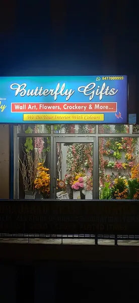 Butterfly gift shop