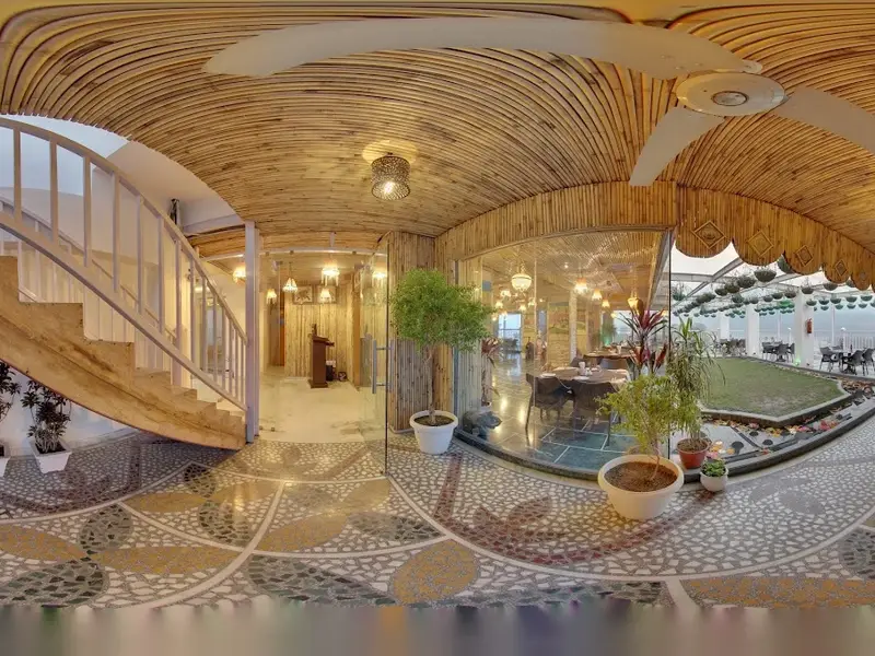 The Sitting Elephant - A Rooftop Restaurant Overlooking River Ganga