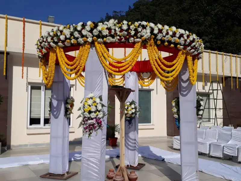 Sri Vaishno Flower Decoration