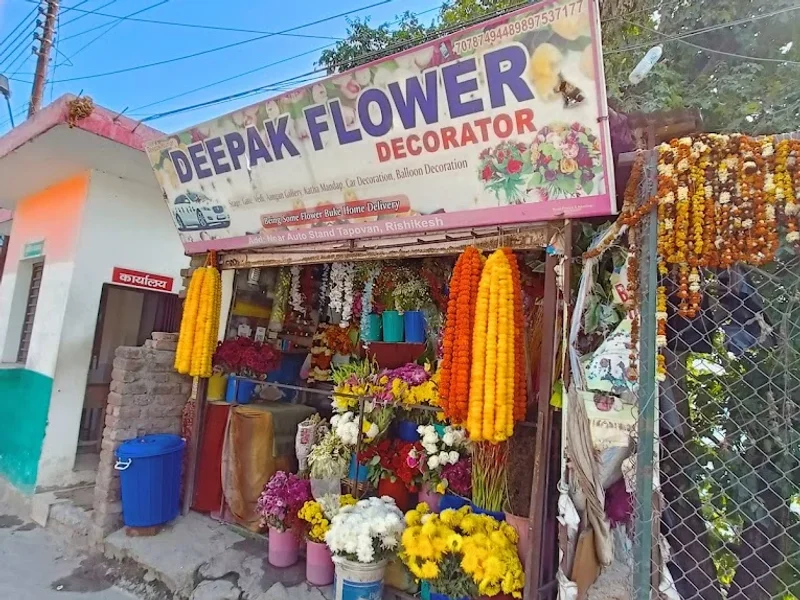 Deepak Flower Decoration