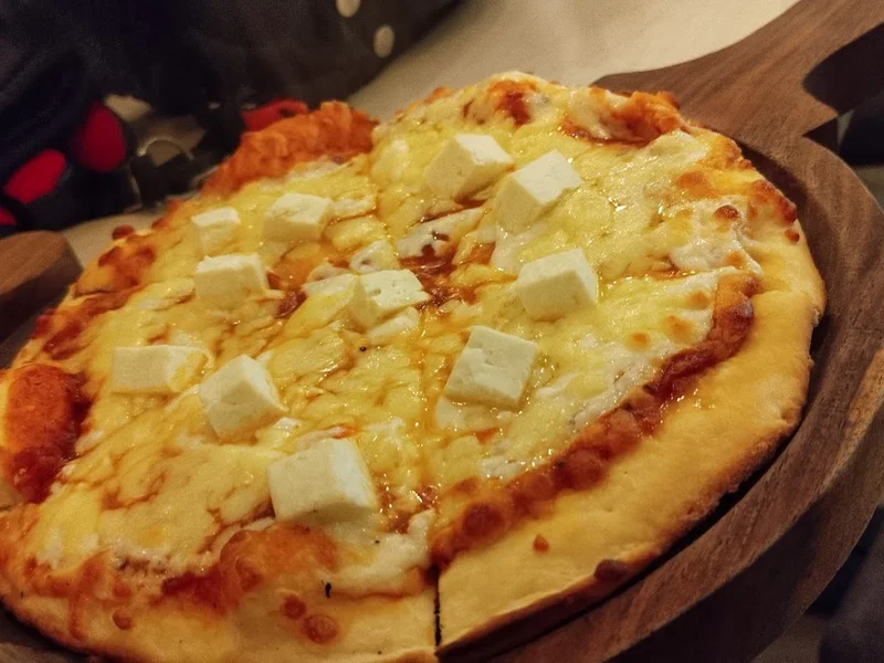 Red spring pizza
