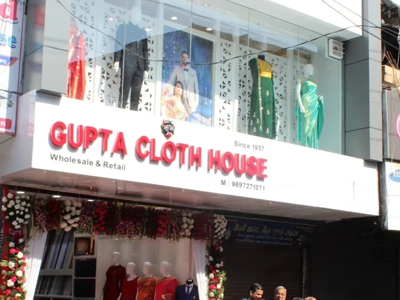 Gupta Cloth House Since 1957-Designer Kurtis/Party Wear Dresses/Wholesale Kurti /Saree/Suit/Best Saree Shop in Dehradun