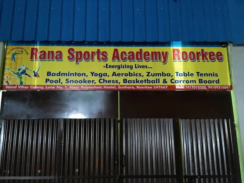 Rana Sports Academy Roorkee