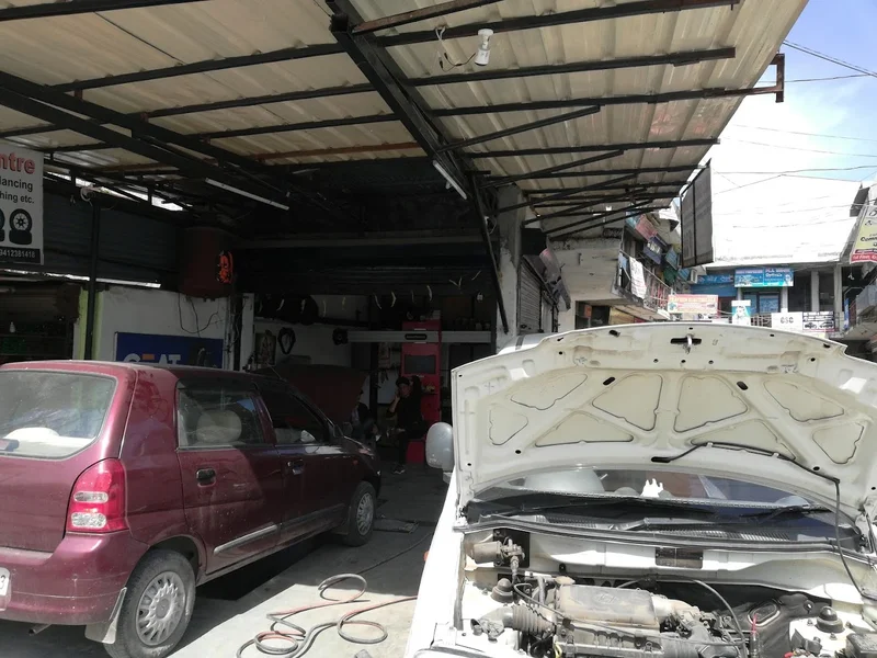 Yadav Tyre Service Centre Wheel Alingnment & Balancing, car washing
