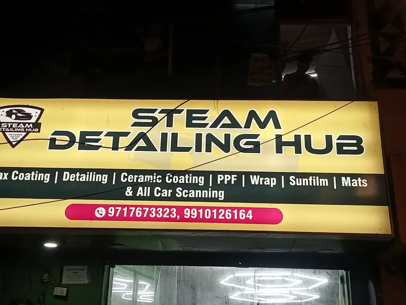 Steam Detailing Hub ! Ceramic Coating ! PPF ! Car Washing ! Car Detailing Studio in Delhi