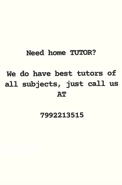 Home Tutors, GST and ITR Service