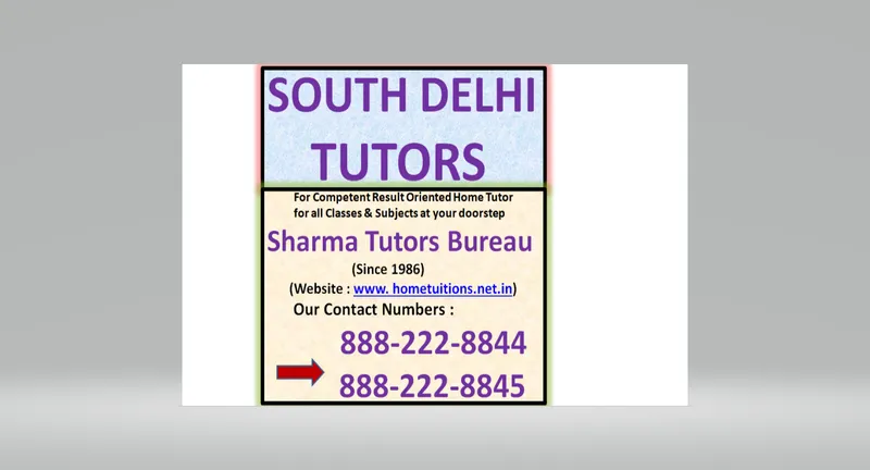 Home Tution in South Delhi