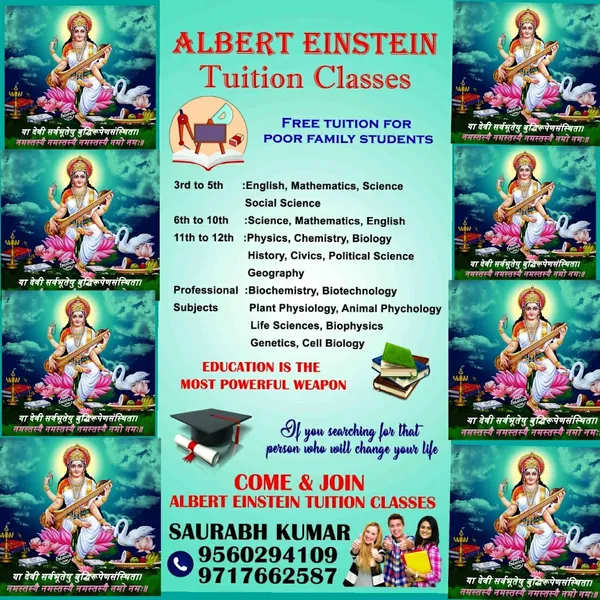 ALBERT EINSTEIN TUITION CLASSES ( HOME TUTOR)