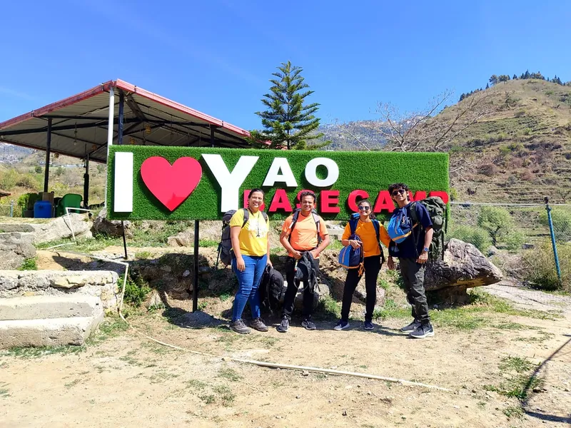 Yao base camp - camp in mussoorie / best camp in mussorie /Trekking and Adventure Activities