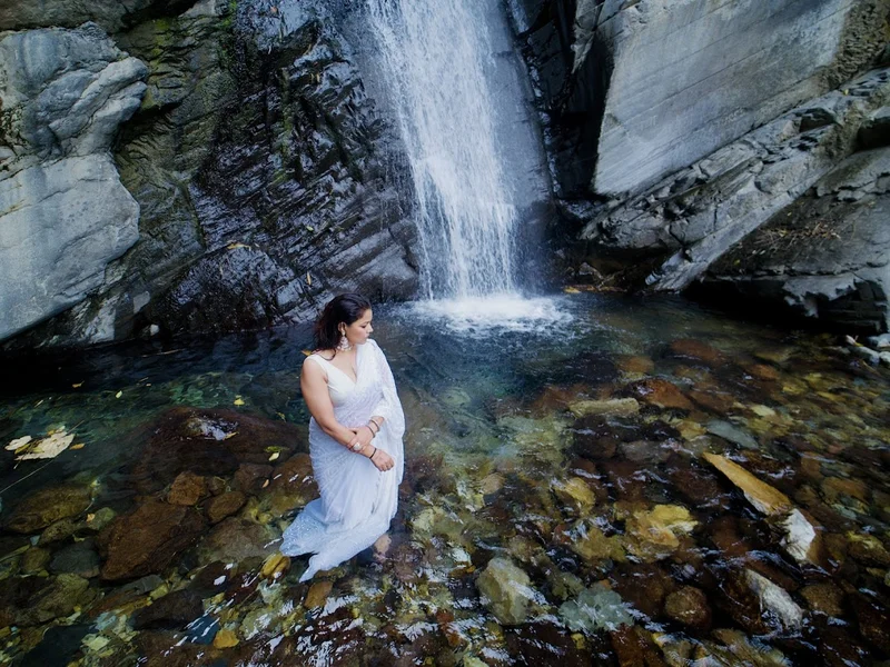 Hidden Restricted Waterfall