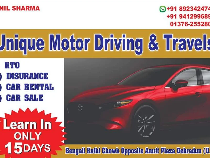 Unique motor driving & Travels