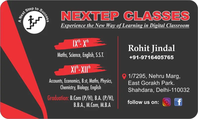 Nextep Classes