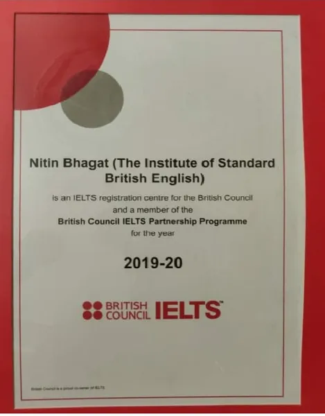 THE INSTITUTE OF STANDARD BRITISH ENGLISH