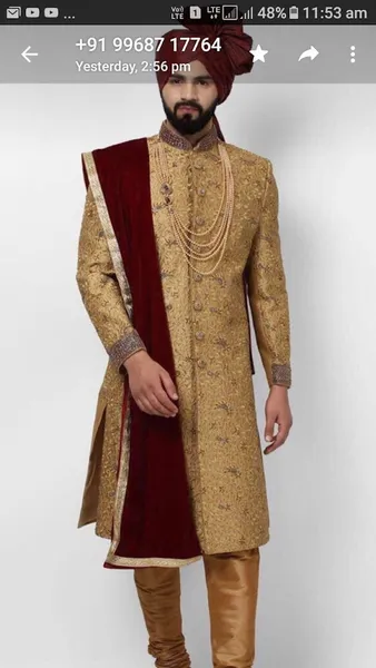 Groomz Villa - Sherwani On Rent