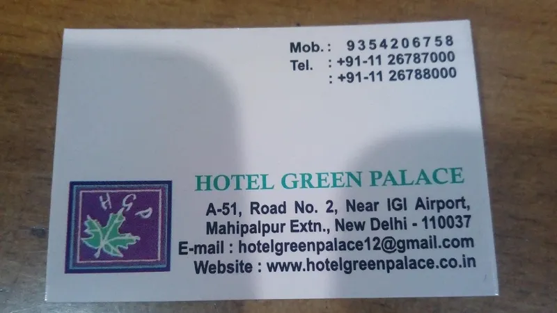 Hotel Green Palace, Mahipalpur, New Delhi