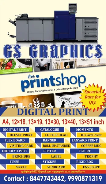 G S Graphics- Best Printing Press- Digital Printing Services