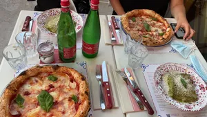 pizza napoletana a Aurelio Roma