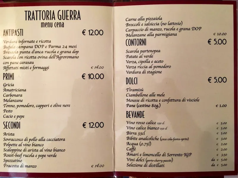 Trattoria Guerra