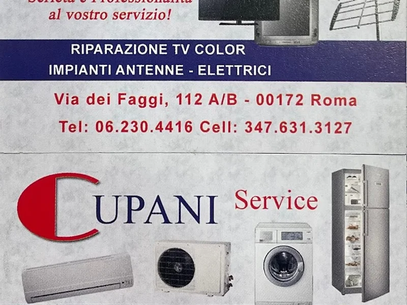Cupani service riparazioni elettrodomestici