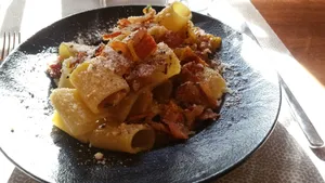 rigatoni alla carbonara a Torino