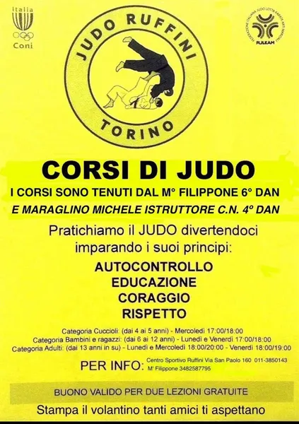 Judo torino Ruffini