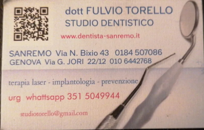 studio odontoiatrico dott. FULVIO TORELLO