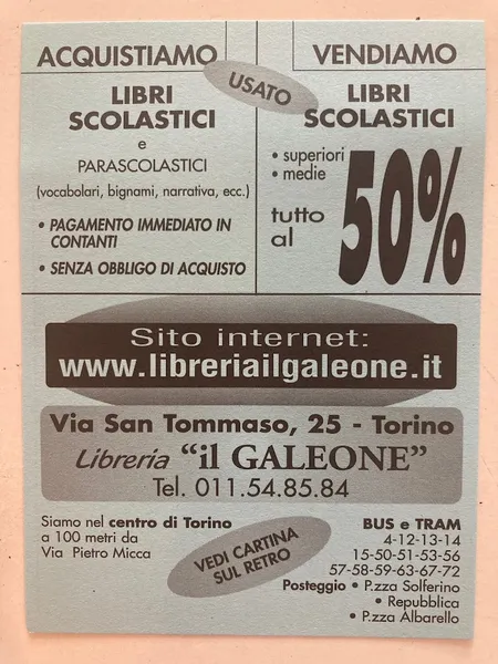 Il Galeone libri scolastici usati