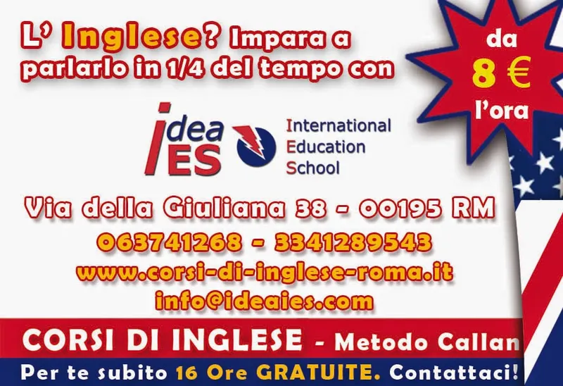 IDEA IES - Corsi inglese Roma, metodo Callan