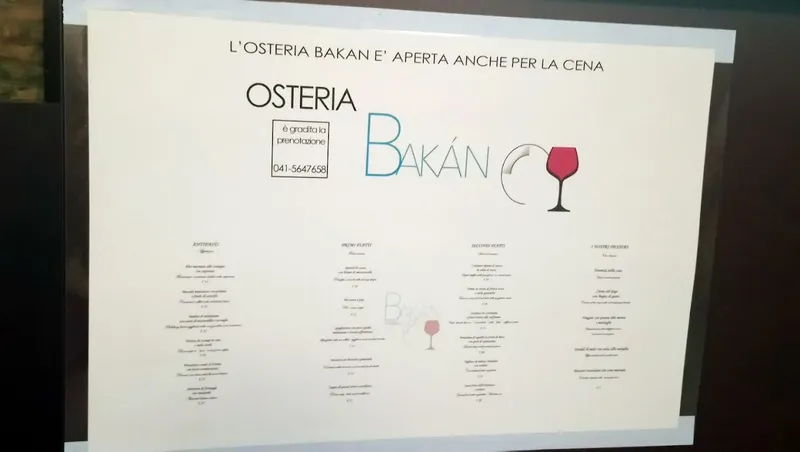 Osteria Bakan