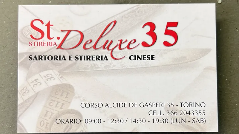 Sartoria cinese St.deluxe 35