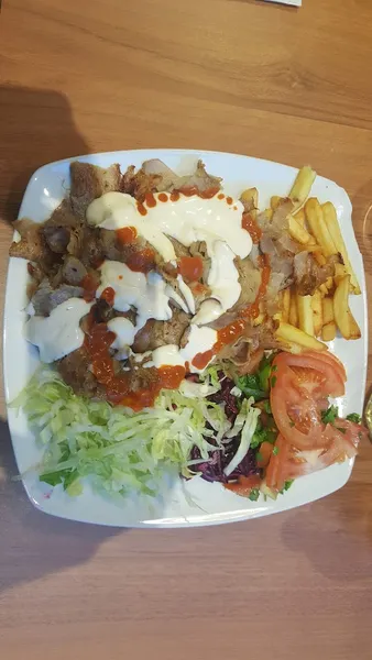 Turkish Kebap e pizza